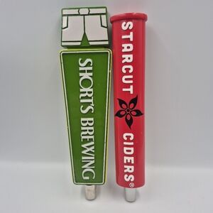 Short's Brewing and Starcut Ciders Tap Handles